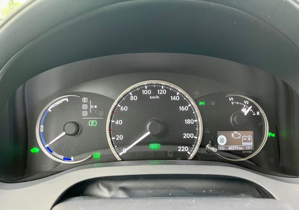 Lexus CT cena 99900 przebieg: 48023, rok produkcji 2020 z Reszel małe 596